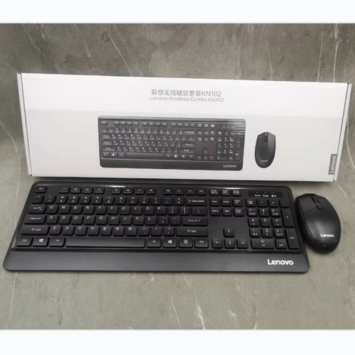 Original Lenovo 2.4G Wireless Keyboard & Mouse Combo Set KN102 For Window MacOS - 第 11/14 張圖片