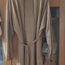 C&A Strickjacke Feinstrick Gürtel Langarm Be...