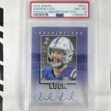 2012 Topps Finest Football Andrew Luck Superfractor Listed on eBay 18