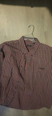 Mens  Plaid Long Sleeved Shirt By ARROW XXL