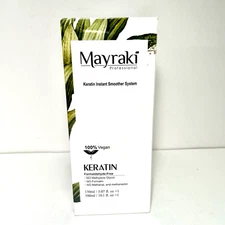 Mayraki Shampoo & Keratin Professional Instant Smoother System Purifying BNIB