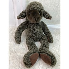 Russ 14" Fuzzy Brown Lil Trubbles Plush Sherpa Sheep