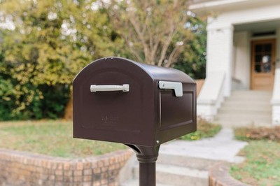 Architectural Mailbox Centennial Post Mount XL 950020RZ Rubbed