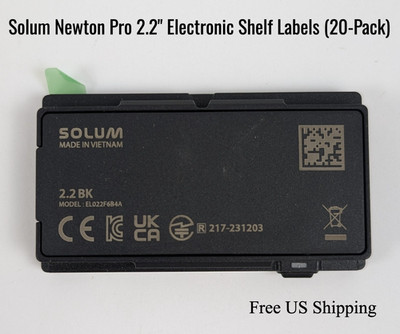 Solum Newton Pro 2.2'' ESL Electronic Shelf Label Digital Price Tag EL022F6B4A