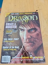 Dragon Magazine 276 Oct 2000 Dead & Breakfast Game Board Poster Still Attached