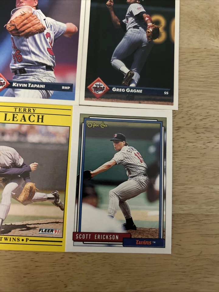 Colección de tarjetas de béisbol Minnesota Twins (10 tarjetas) Foto 2 de 4