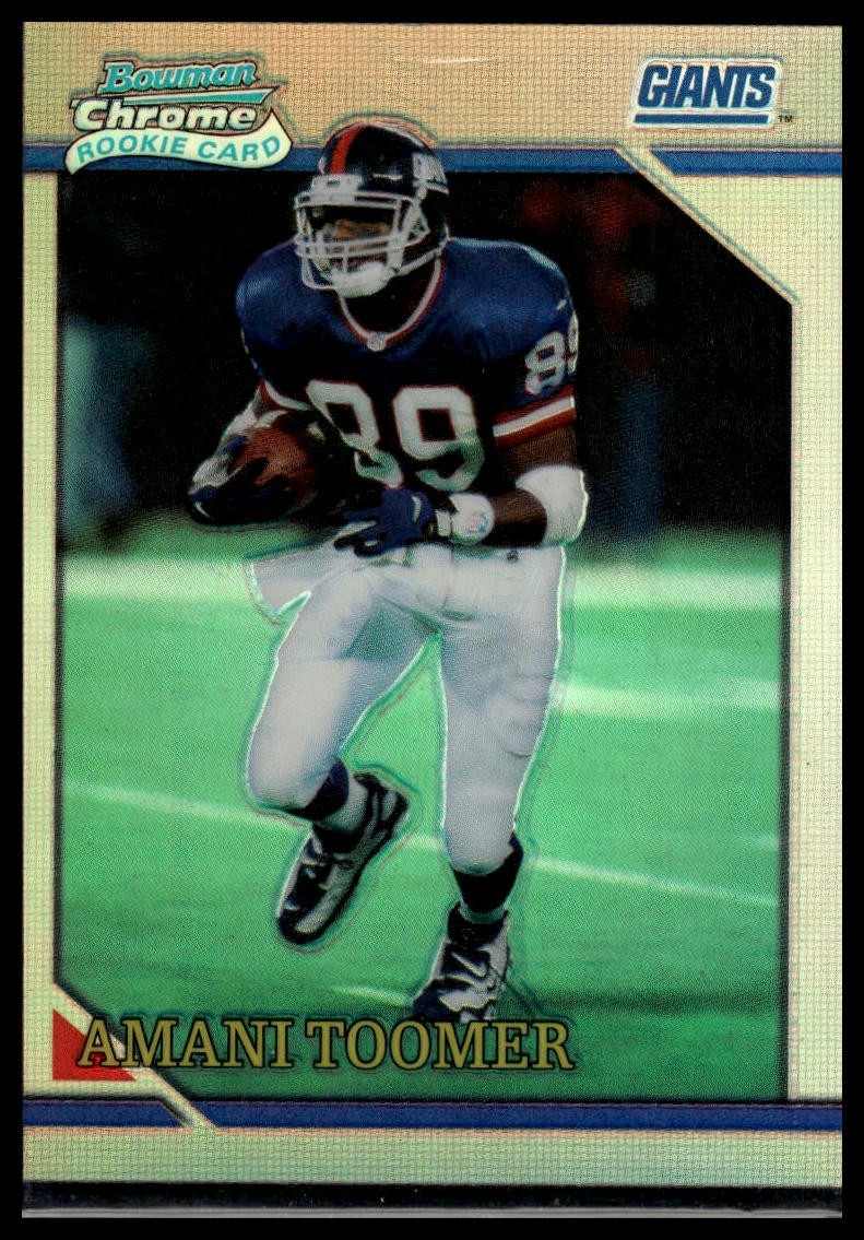 2001 Bowman #BRC9 Amani Toomer 1996 Rookies