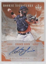 2018 Diamond Kings DK Rookie Signatures Holo Silver /49 Chance Sisco Auto RC