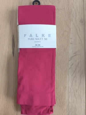 Leggings Pure Matt 50 Falke 38-40 Neu NP 25€ mit Etikett - Bild 1 von 2