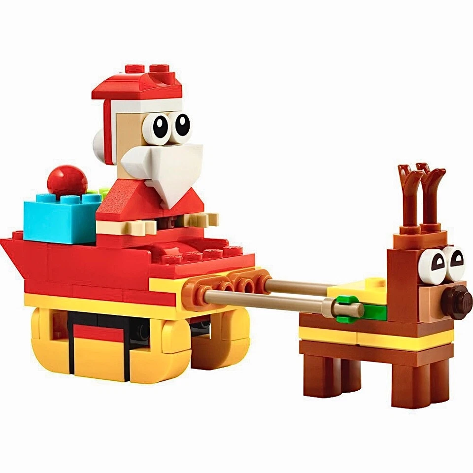 LEGO CREATOR: Santa's Sleigh Ride (30670) - 73 Pieces - NEW & FACTORY SEALED - Image 4 of 4