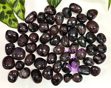 Wholesale Lot 2 Lbs Natural Garnet Astrophyllite Tumble Crystal Healing Energy