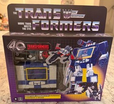Transformers Retro G1 40th Anniversary Soundwave w  Laserbeak & Ravage NEW MISB
