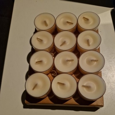 PartyLite Teelichter 12 Stück Vanilla