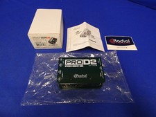 Radial Engineering PRO D2 Stereo Direct Box, Demo-Open Box w/User Guide