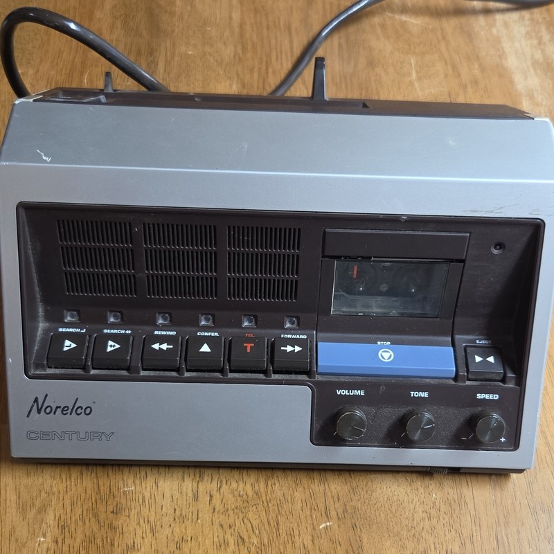 Norelco Century Mini Tape Deck LFH 0303/54