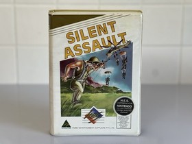 Silent Assault Nintendo NES HES Piggy Back Cart AUS Complete + Catalogue