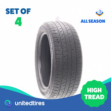 Set Of 4 Used 27550r21 Dunlop Grandtrek Pt3a 113v - 832