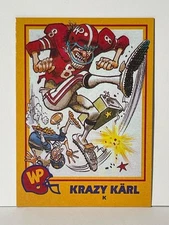 Krazy Karl 1990 Sunkist Wacky Players #NNO