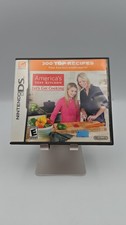 DS America's Test Kitchen: Let's Get Cooking with manual (Nintendo DS, 2010)