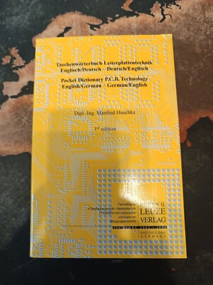 Taschenwörterbuch Leiterplattentechnik 3rd Edition UNBENUTZT