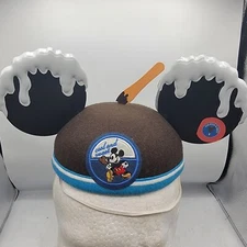 Disney Cool And Sweet Mickey Mouse Melting Ice Cream Ears Hat Scratch Sniff Cap