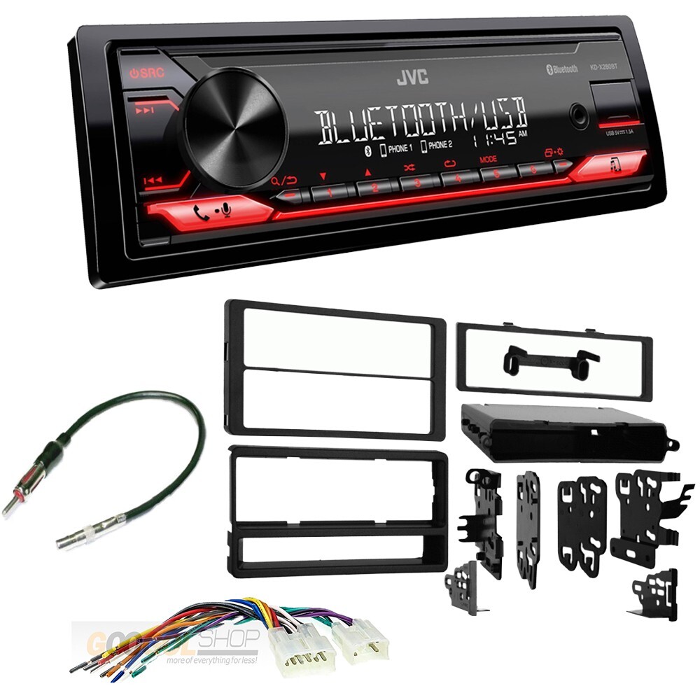 Автомобильный радиоприемник JVC KDX280BT Bluetooth MP3/USB для Toyota Matrix 2005-2008 годов выпуска