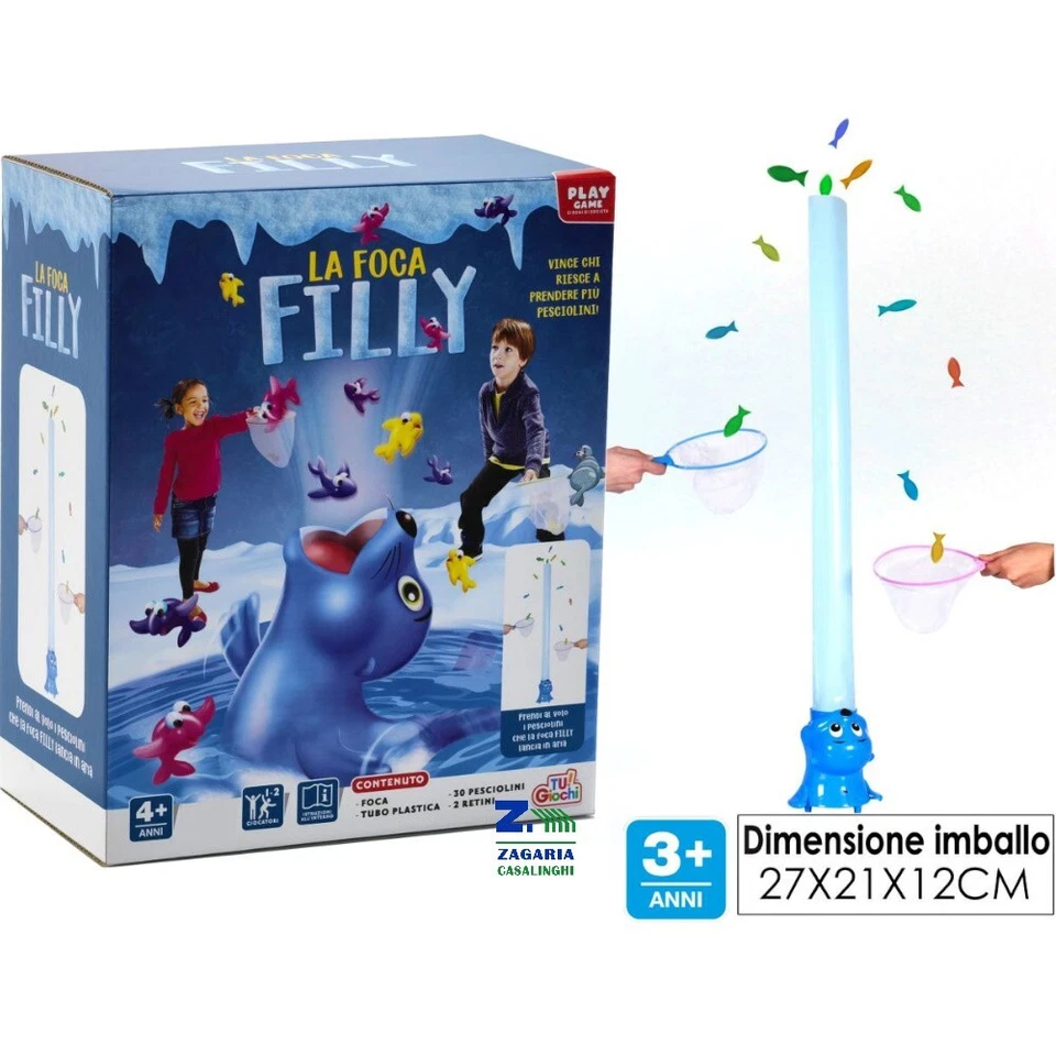 GENERAL TRADE SPA FILLY LA FOCA GIOCO PER BAMBINI PRENDI AL VOLO I PESCIOLINI