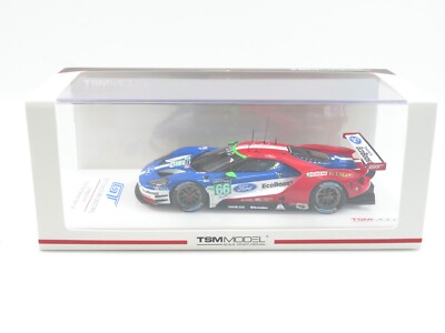 1:43 TSM 430268 Ford GT No 66 LMGTE 24h Le Mans 2017 Team UK Ganassi Z2