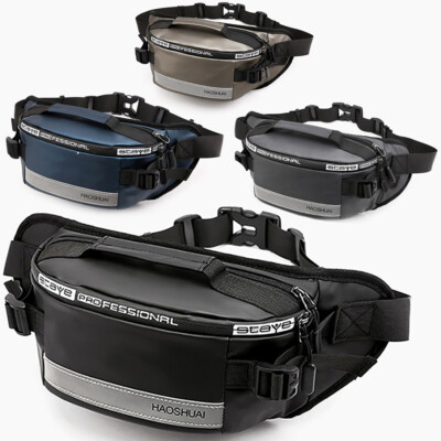 Marsupio da Uomo Borsa a Tracolla Zainetto Multitasche Casual