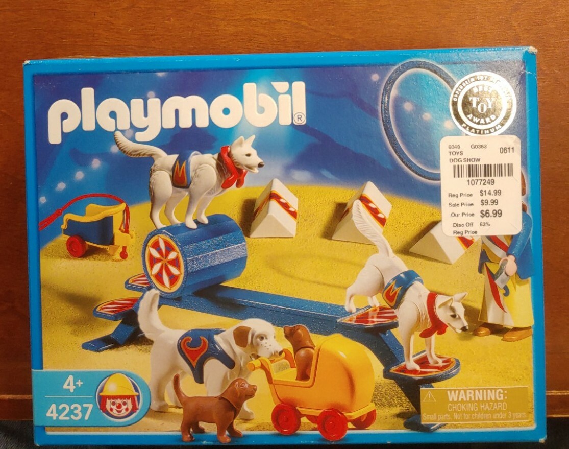 PLAYMOBIL Set #4237 CIRCUS PERFORMING DOG ACT Geobra 2016 PLAYMOBIL Set #4237 CIRCUS PERFORMING DOG ACT Geobra 2016