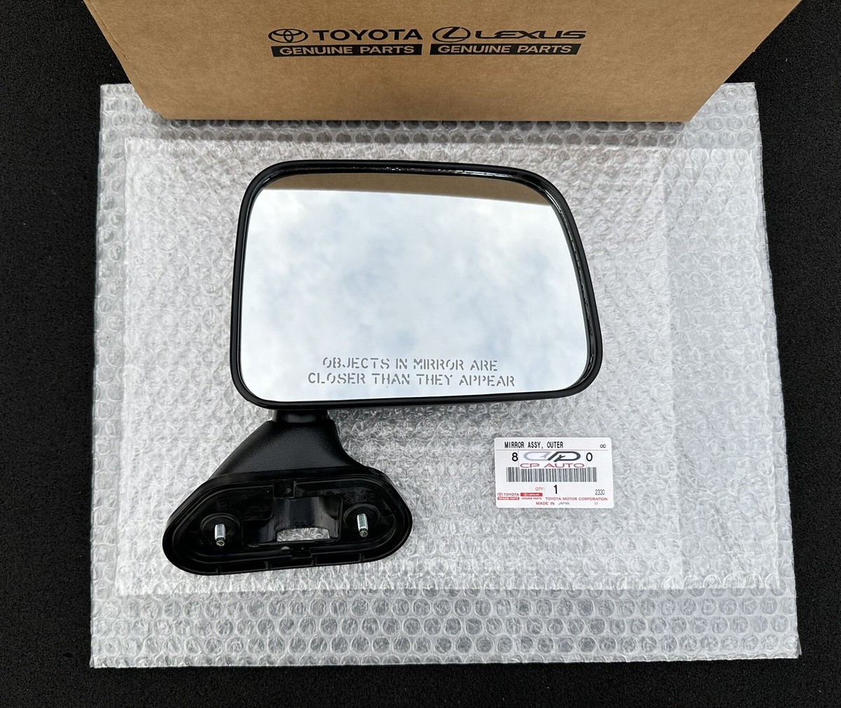 Toyota Pickup Car Mirror - Guaranteed Genuine Toyota Parts Toyota Pickup Car Mirror - Guaranteed Genuine Toyota Parts
