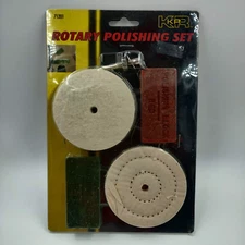 KR Tools Rotary Polishing Set New Sealed