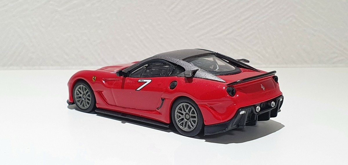 1/64 Kyosho FERRARI 599XX #7 RED diecast car model | eBay