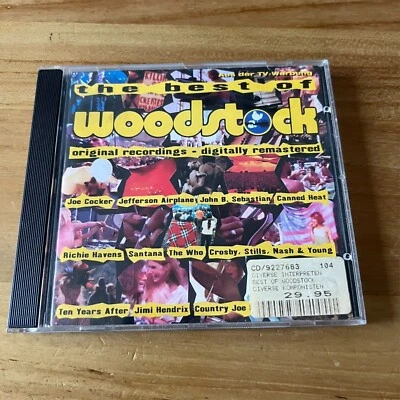THE BEST OF WOODSTOCK - CD  VARIOUS - 1994 - ORIGINAL RECORDINGS REMASTERED - Bild 1 von 4