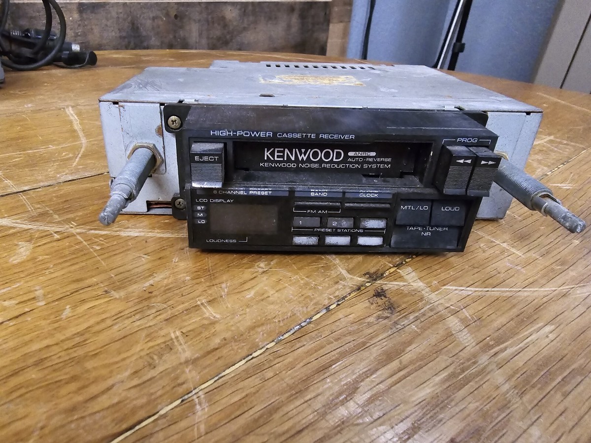 ラジオ・コンポ KENWOOD KRC-X11 CASSETTE RECEIVER KENWOOD KRC-X11 2DIN Cassette Deck Player Operation