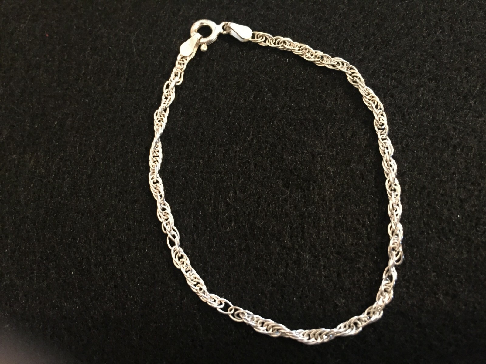 Delicate Sterling Silver Double Cable Bracelet - image 5