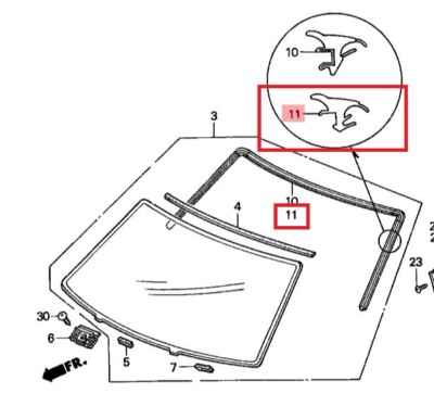 ホンダ純正部品　モールディング　73150-SH2-305 Honda ホンダ純正部品 モールディング 73150-SH2-305 Honda Amazon.co