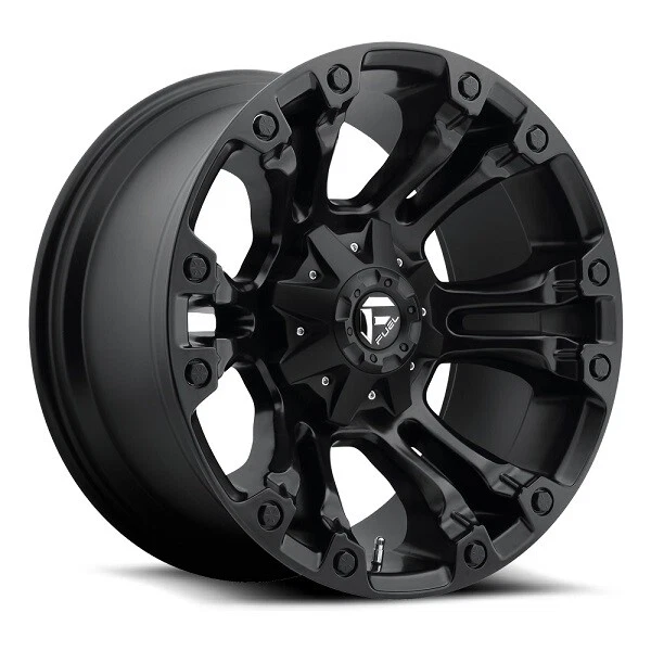 20 FUEL OFF ROAD WHEELS RIMS BLACK OFF ROAD OVERLAND RHINO METHOD - Imagem 4 de 4