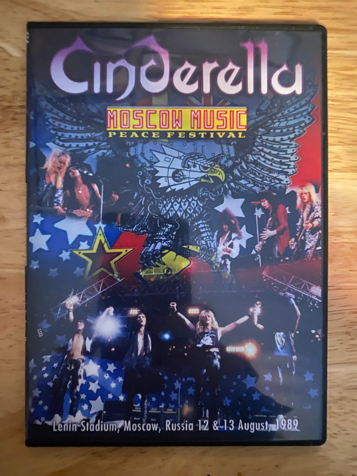 Cinderella - Live in Russia 1989 DVD Ratt Poison