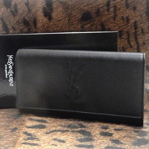 saint laurent long wallet