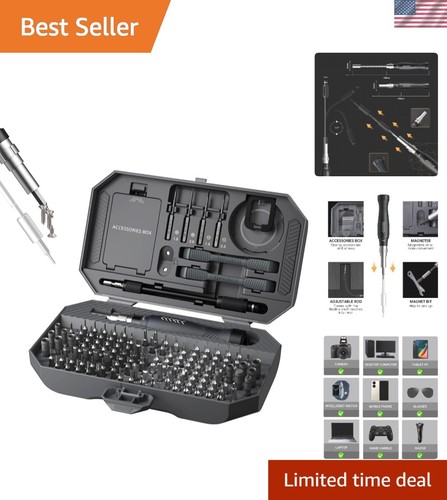 Comprehensive 164-Piece Electronics Repair Kit - Perfect for Hobbyists and Pros