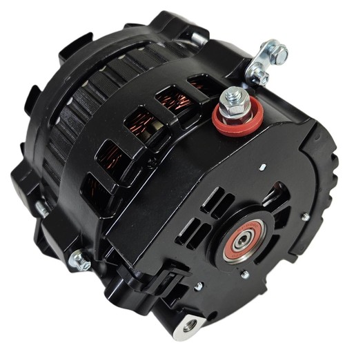 March Performance Ultra Series CS130 Alternator 140 AMP 1 Wire Black; Right - Picture 3 of 5