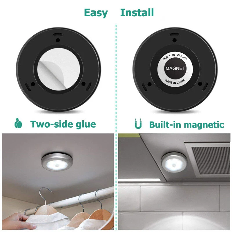 6 led motion sensor closet light deals