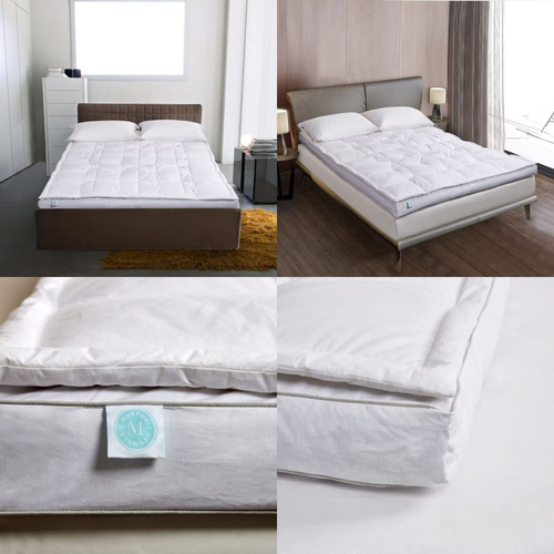 Martha Stewart 3Inch Thick White Down Top Featherbed/Mattress King, eBay
