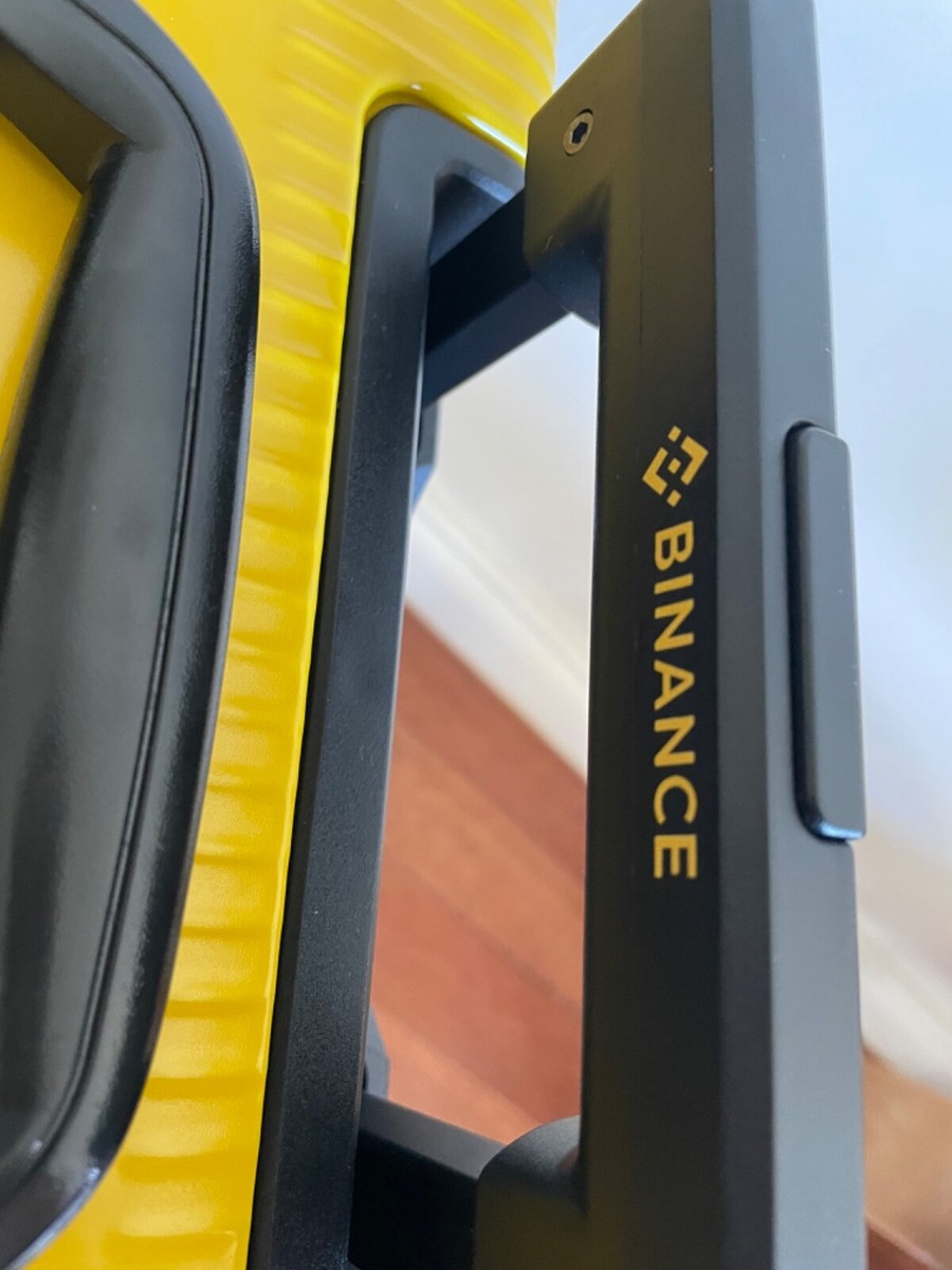 BINANCE Suitcase | eBay