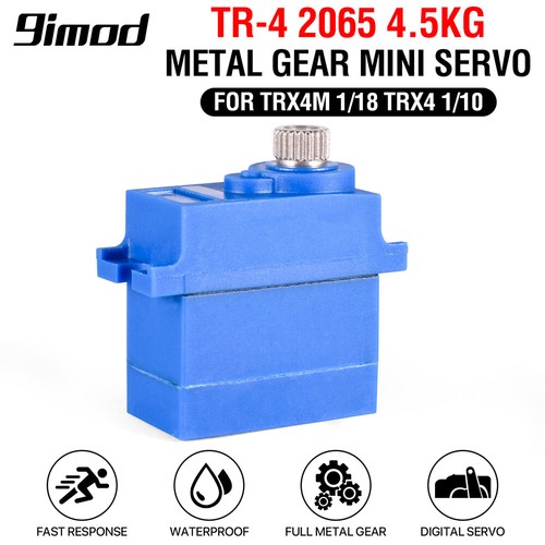 9imod Mini 4.5KG Waterproof Metal Gear Servo for Traxxas TRX4M 1/18 TRX4 1/10 - Picture 3 of 26