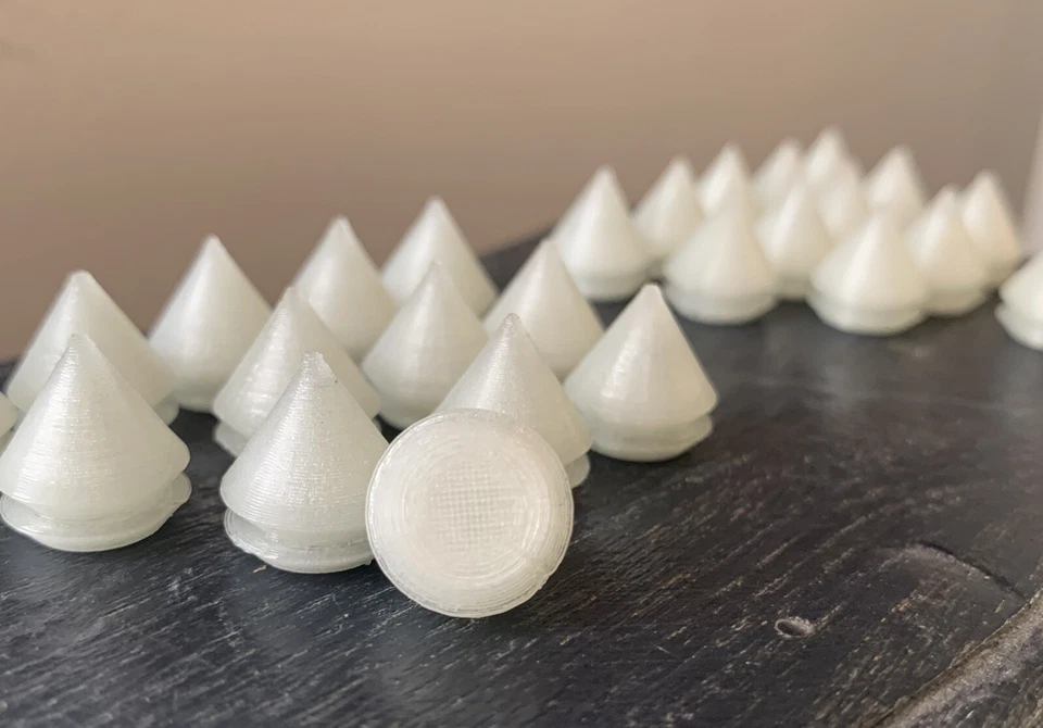 NUEVO Brillo en la Oscuridad Picos Para Crocs, Dijes Puntiagudos Impresos en 3D, Juego de 26 Piezas Foto 3 de 3