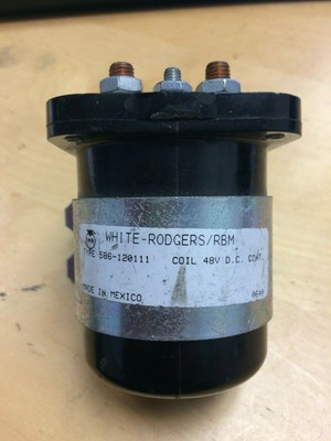 White-Rodgers//RBM Coil 48v DC Industrial Relay 586-120111 Solenoid