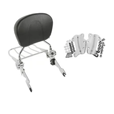 Chrome Backrest Sissy Bar Docking Hardware Kit Fit For Harley Touring 09-13 2012
