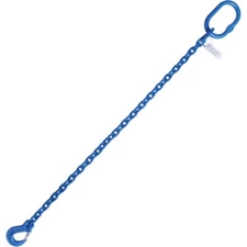 5/16" x 5' G100 Chain Lifting Sling with Sling Hook Single Leg